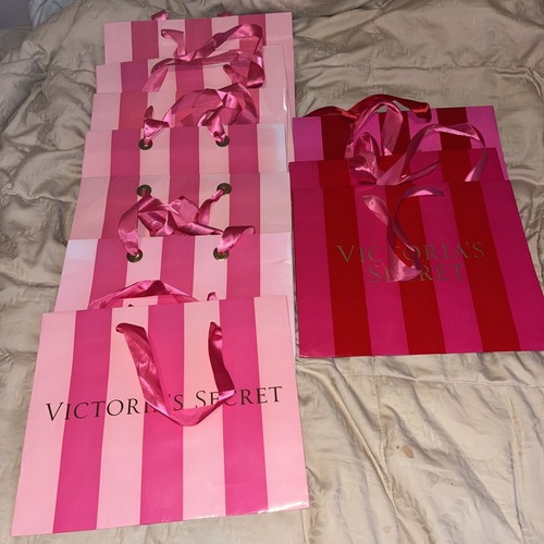 10 Victoria's Secret Paper Shopping Gift Bags