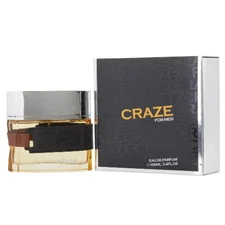 Craze by Armaf 3.4 oz EDP Cologne for Men New In Box