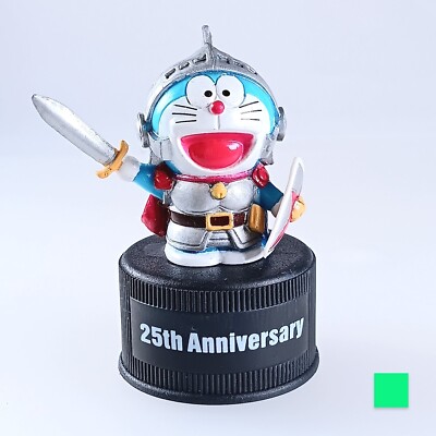 Doraemon Movie 25th Anniversary Bottle Cap Figure Seven-Eleven