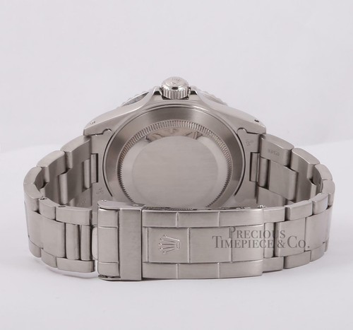 Reloj Rolex Submariner 16610 fecha acero inoxidable 40 mm - esfera negra - bisel negro - Imagen 10 de 10