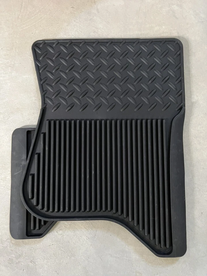 GMC SIERRA 2500 HD 2015-2019 alfombrilla goma juego completo de 4 OEM Foto 2 de 4