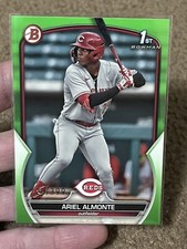 2023 Bowman Paper Base Neon Green #BP-78 Ariel Almonte /399 - Cincinnati Reds