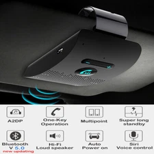 Bluetooth 5.0 Handsfree Car Kit HIFI Speaker 2W Wireless Audio Receiver