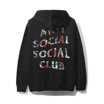 パーカー bt21 assc blended black hoodie IN-HAND Anti Social Social Club X BT21 Collab Blended Black Hoodie