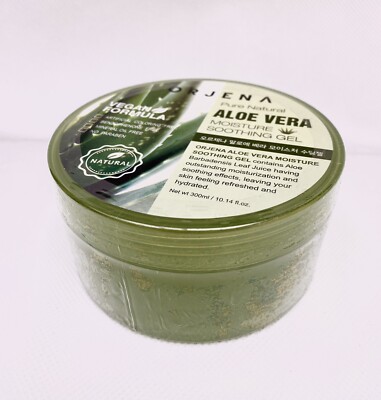 Orjena Pure 100% Natural Aloe Vera Moisturizing Soothing Gel 300ml NEW |  eBay UK