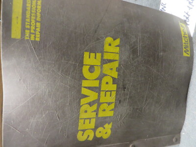 mitchell PROFESSIONAL REPAIR SHOP MANUAL 1984-1985 DOMESTIC ENGINE PERFORMANCE
