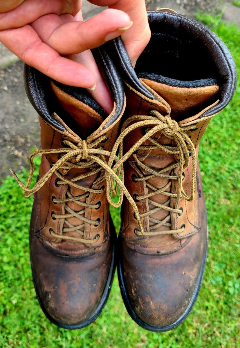 RED WING SHOES ブーツ 8 1/2 D ブラウン RED WING SHOES REDWING (レッドウィング) 8208 6inch Classic