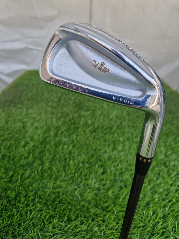 MacGregor VIP Tourney V-Foil #6 Iron - Regular Flex Graphite Shaft - RH - Image 2 of 4