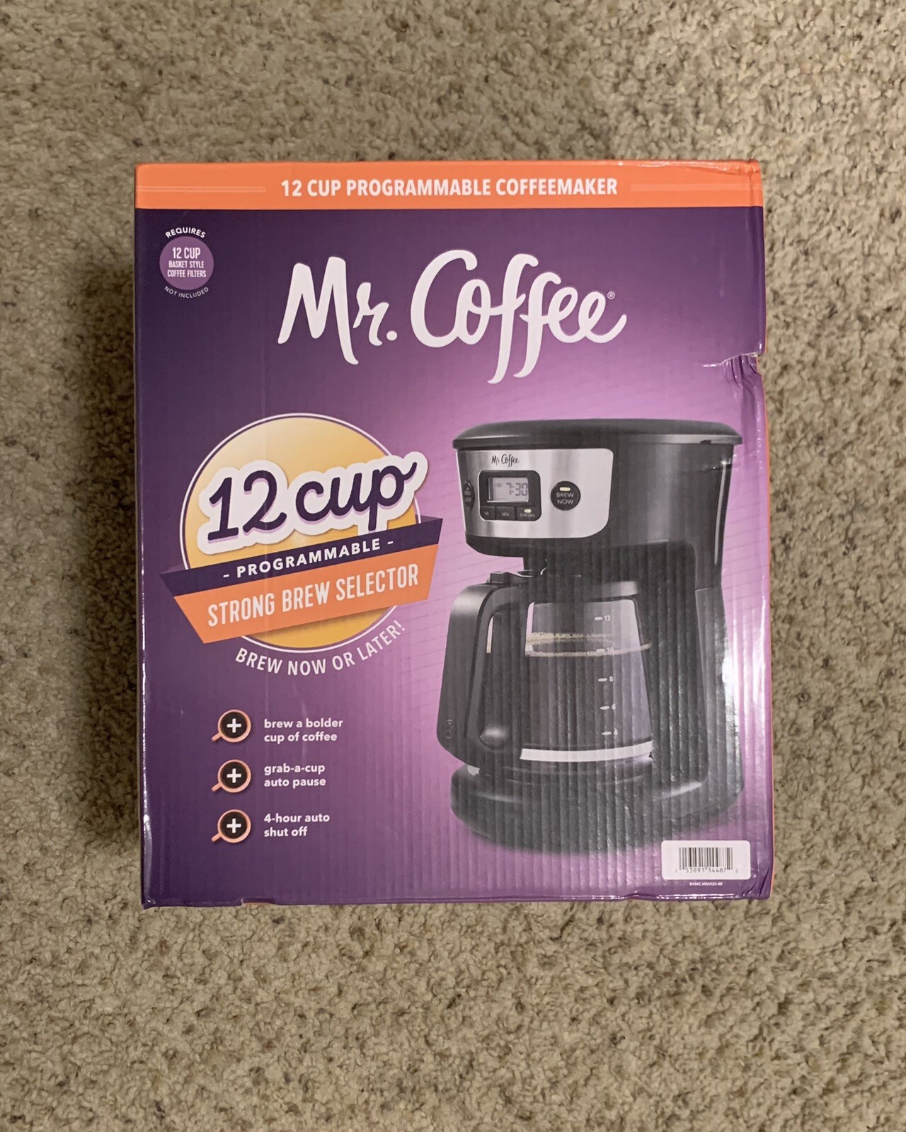 12 Cup Programmable Coffee Mr Coffee Delay Brew Instructions Mr