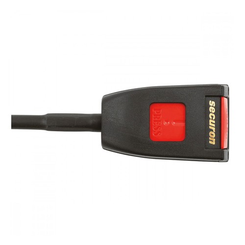 Cinturón de seguridad delantero automático para sedán Reliant Rialto 1982-1996 rojo - Imagen 4 de 7
