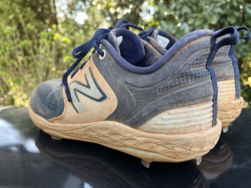 New Balance X 3000 V6 Metal Baseball Cleats Size 9.5 US Navy Blue Fresh Foam - Picture 3 of 17