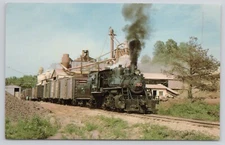 Mississippian 76 Locomotive Train Gettysburg Railroad Excursion Postcard