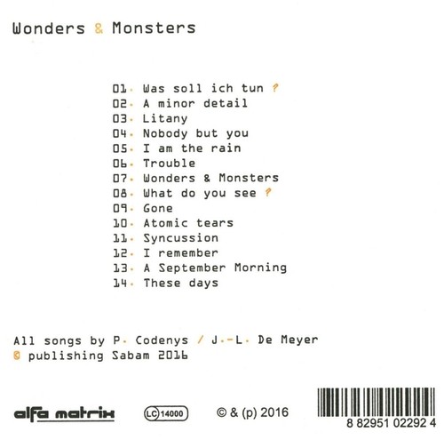 UNDERVIEWER - WONDERS & MONSTERS CD NEU - Bild 2 von 2