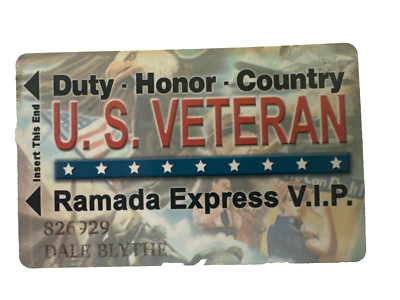 Ramada Express Casino Hotel Player Veterans Rewards Slot Card Laughlin Nevada