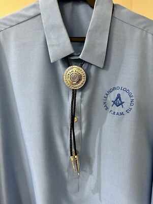Masonic Hiram Award Bolo Tie