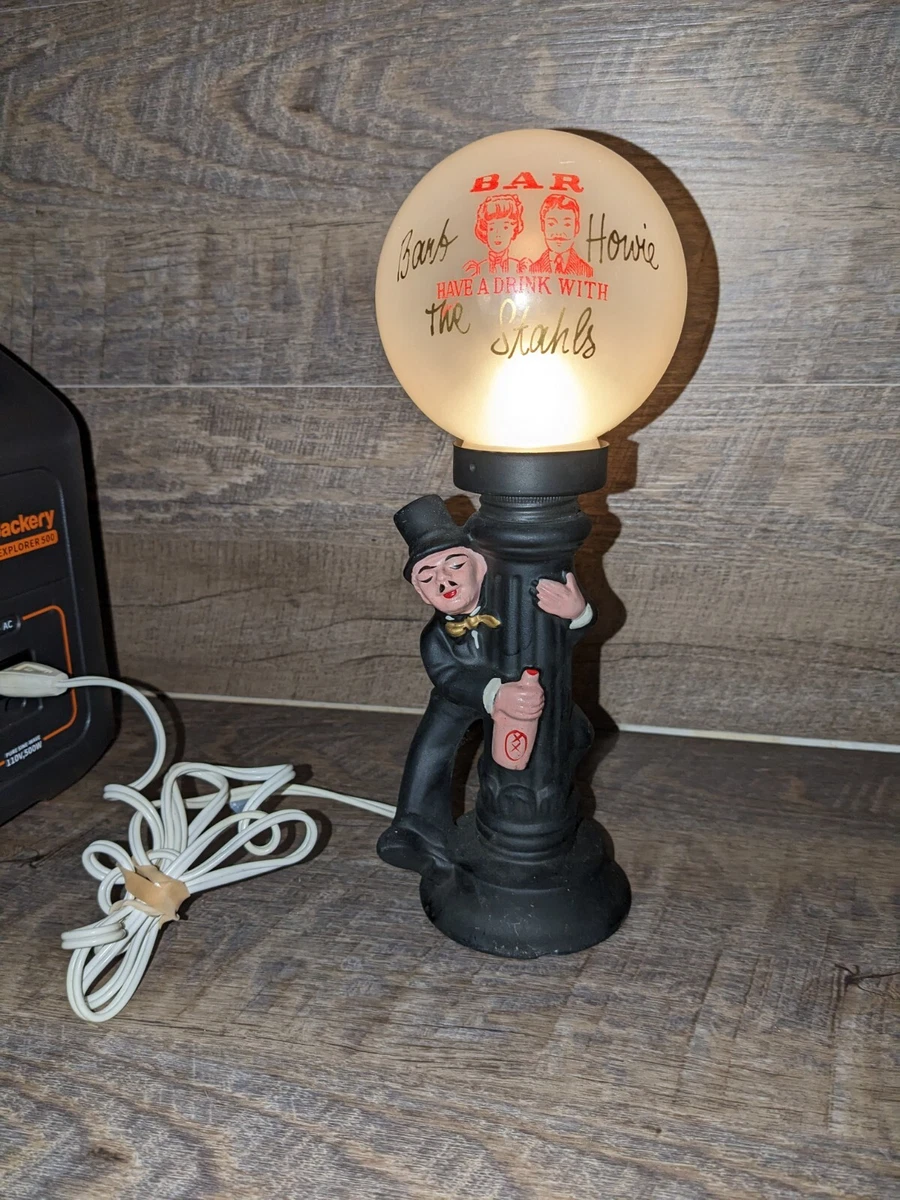 Vintage bar 2024 lamp with drunk