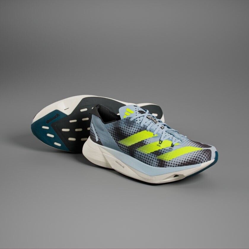 Adidas Adizero Adios 3 Pro Low Wonder Blue Lucid Lemon Adidas Adizero Adios 3 Pro Low Wonder Blue Lucid Lemon