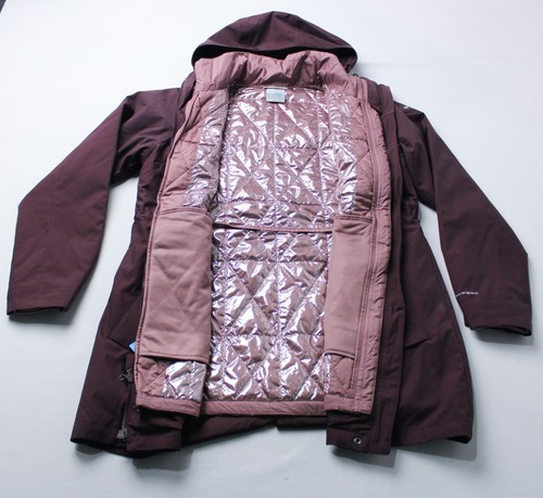 Columbia Women's Lolo Pass 3-In-1 Interchange Jacket NC3 Moonvista Medium - 第 5/9 張圖片