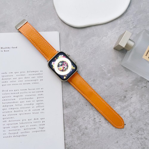 Genuine Leather Strap Band for Apple Watch Ultra/8/7/SE/6/5/4/3/2 38mm 42mm 49mm - 第 14/20 張圖片