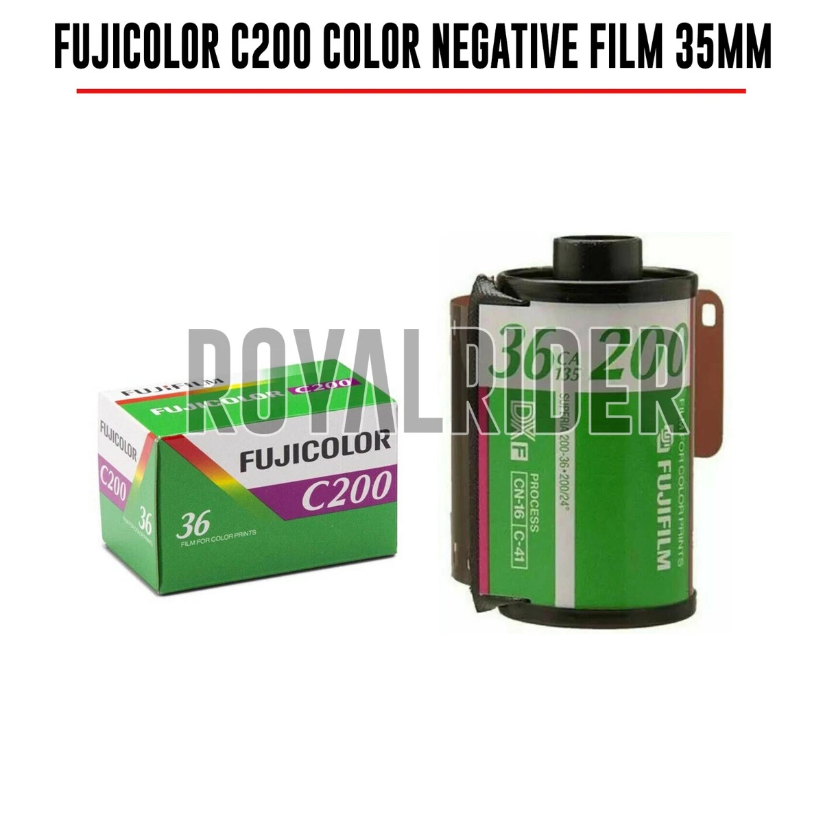 FUJIFILM Fujicolor Color Negative Film ISO 200 35mm Film Roll - 1 PC