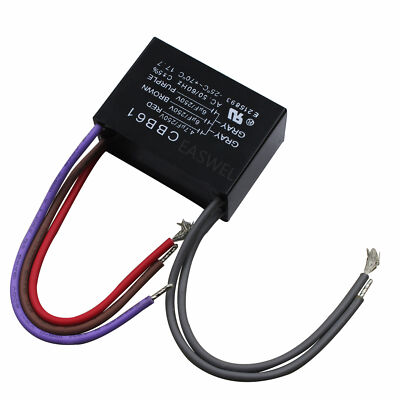 Motorkondensator CBB61 4,7uf+6uf+6uf 5-draht für Harbor Breeze Decken