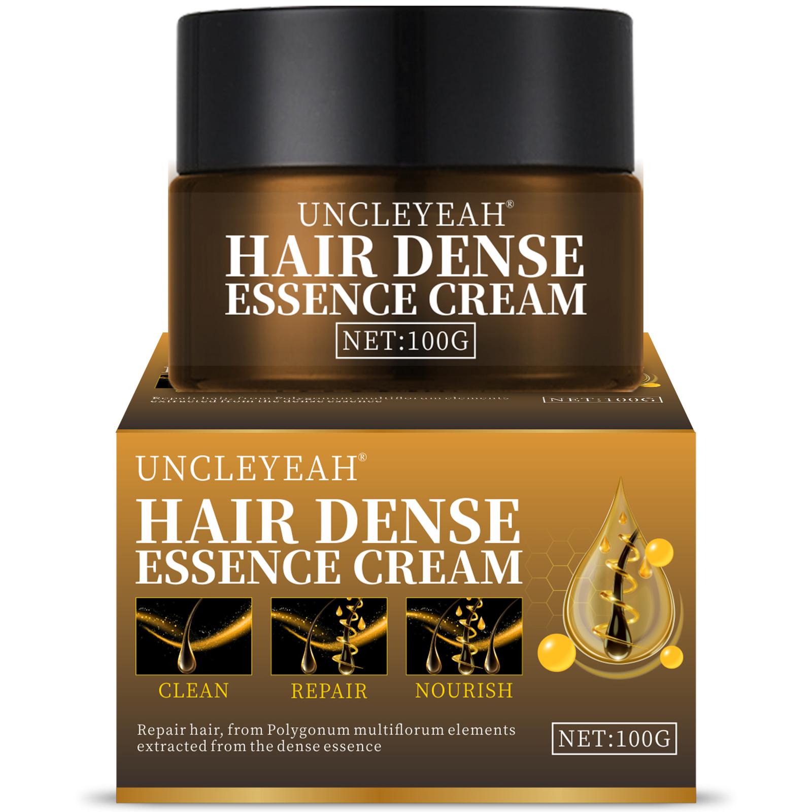 100ML Hair Growth Cream for Women & Men – Stimulates Healthy Hair Growth