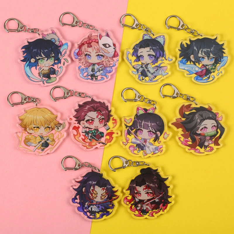 Anime Devil Hunter Chibi Acrylic Charms / Cute Character