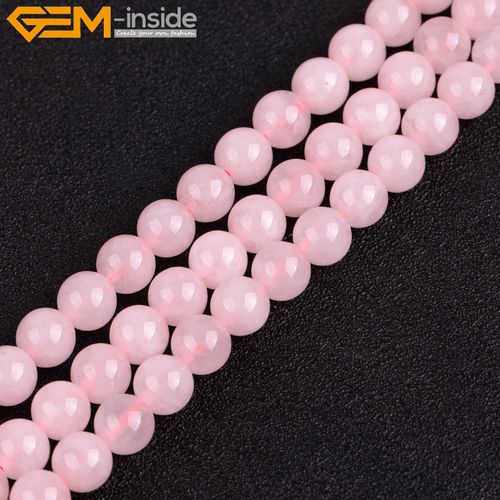Wholesale Natural Gemstones 6mm Round Spacer Beads For Jewellery Making 15" UK - Picture 593 of 851