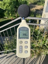 Sound Meter Fonometro IEC651 e ANSI S1.4 TIPO 2 rumore al lavoro e ambientale