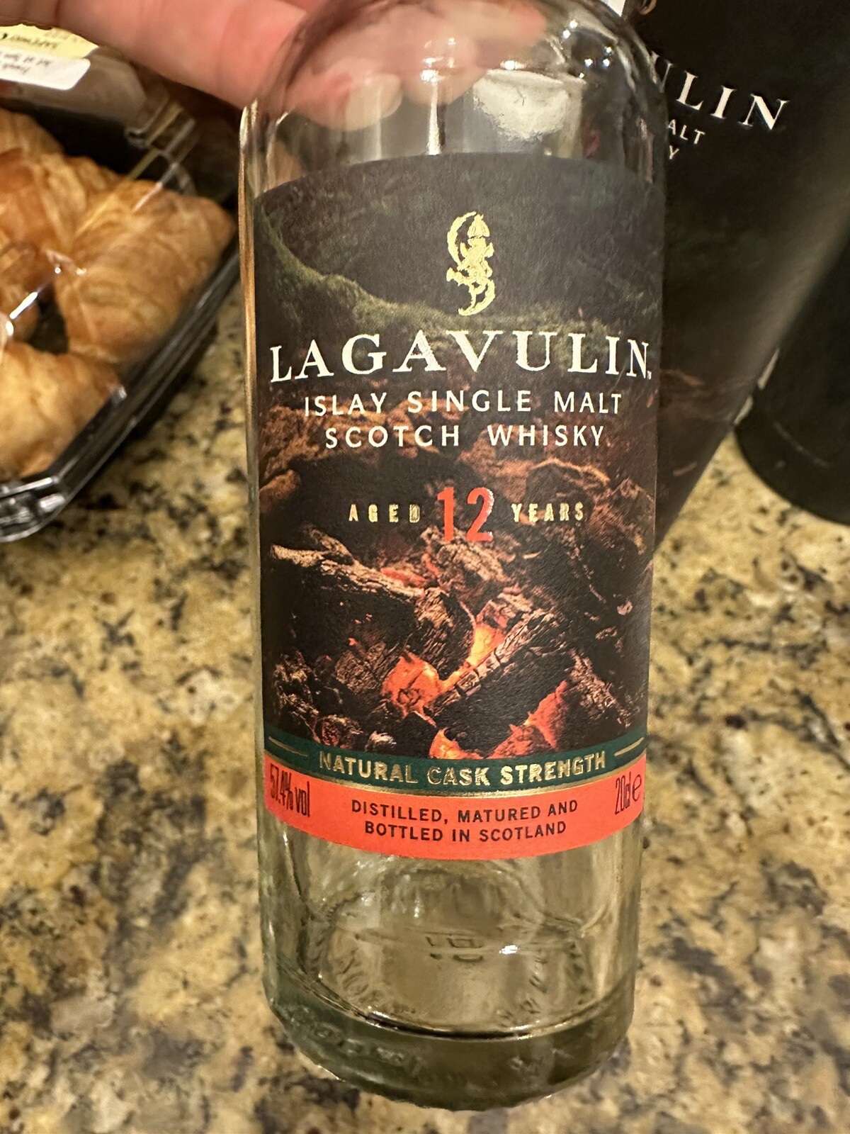 Lagavulin 12 Year - Fireside Tales 2024 / Empty Islay Single Malt Scotch - 20cL