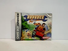 Advance Wars (Game Boy Advance GBA) Nintendo - Instruction Booklet Manual Only
