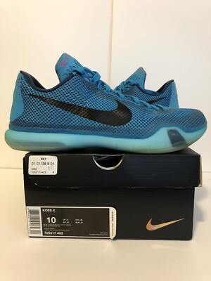 kobe 10 low blue