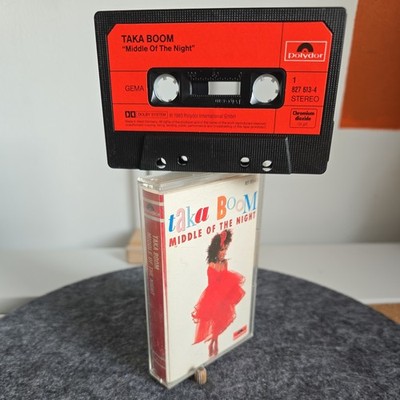 Taka Boom: Middle of the Night . Cassette Tape. Rare German issue. EX FREE P&P 
