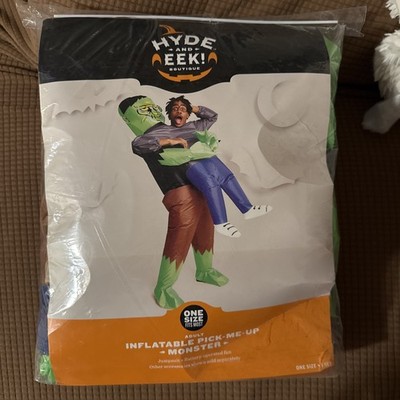 Frankenstein Hyde And Eek Adult Inflatable Pick Me Up Monster OSFM Costume
