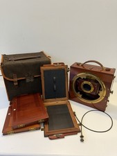 Antique “Sanderson” Large Format Bellows Camera 
