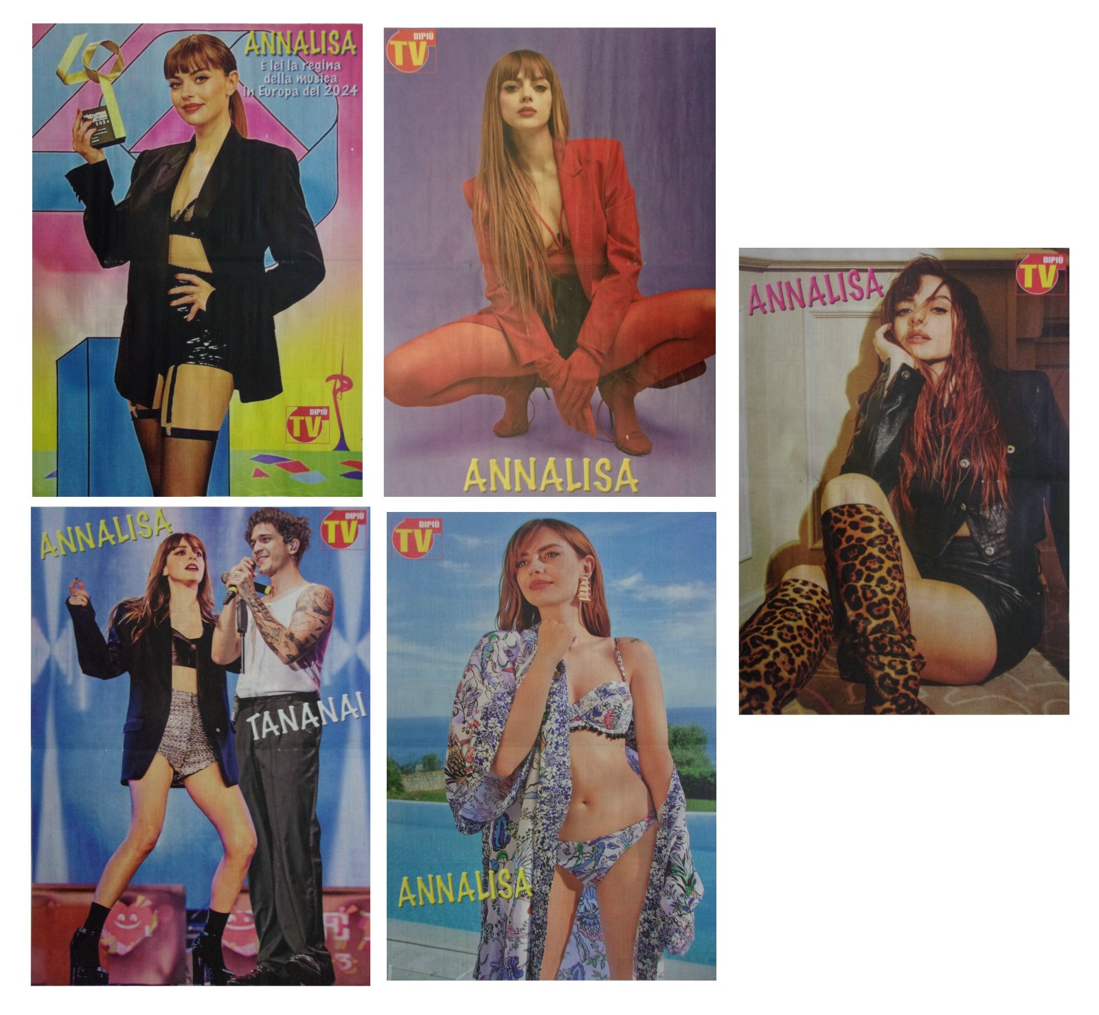 Annalisa Scarrone collezione di 5 posters