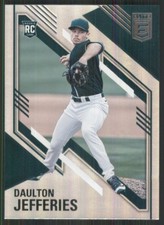 2021 Elite #33 Daulton Jefferies RC Oakland Athletics 655