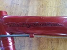Red H-D Chopper Frame For XL OCC&Schwinn Stingray Spoiler Seat+Brakes+Chainguard — photo 3