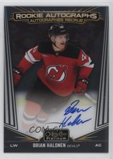 2024-25 O-Pee-Chee Platinum Rookie Auto Brian Halonen #R-BH Auto 9x7