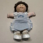 Vintage Cabbage Patch Doll Signed 1978 82-87 Brown Hair Eyes Read