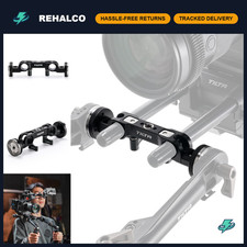 15mm LWS Dual Rosette Adapter for Camera Rig  15mm Rod Mount  Durable Aluminum