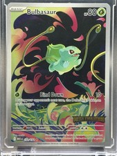 Bulbasaur 133/132 IR Mega Evolution Stamped Pokémon Card NM/Mint