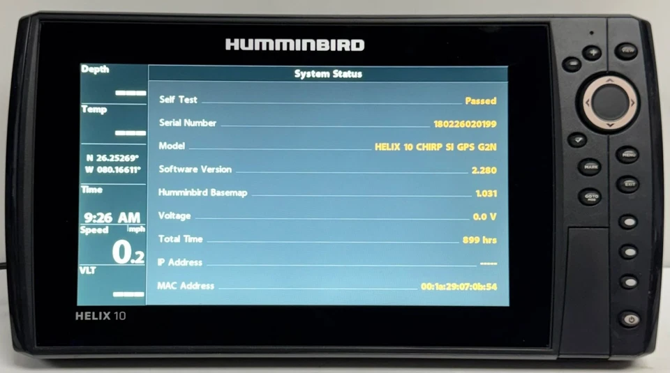 Humminbird Helix 10 CHIRP GPS G4N