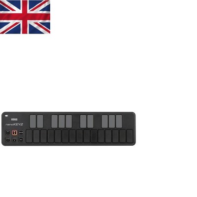 nanoKEY2 - Tragbares 25-Tasten USB MIDI Keyboard für iPad und Laptop Musiker