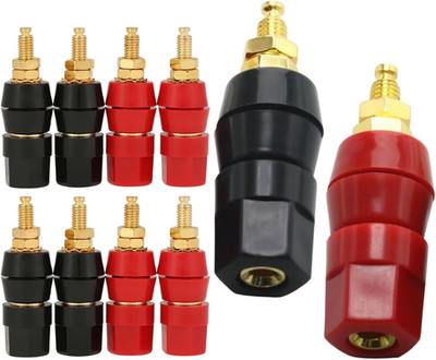 Hexagonal Head Binding Post Banana Jack Socket Panel/Chassis Mount