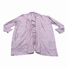 Gap Women  s Pink Purple Open Cardigan, Size XXL