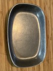 Vintage Carson Pewter Oval Bowl Dish RARE Freeport PA Made in USA — photo 2