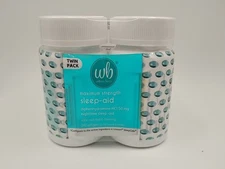 Maximum Strength Sleep-Aid - Diphenhydramine HCL (96 Count Softgel - Twin Pack