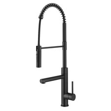 Kraus KPF-1604 Artec Pro 1.8 GPM 1 Hole Pre-Rinse Pull Down - Black