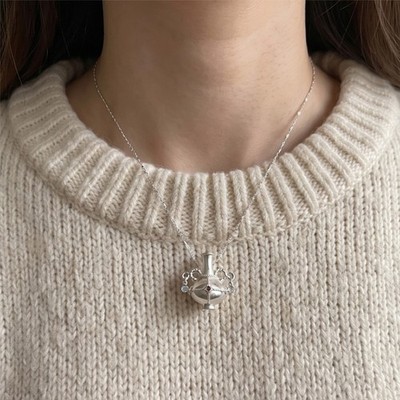 Unique Floral Vase Chokers Necklace High Quality Copper Material For Gifts